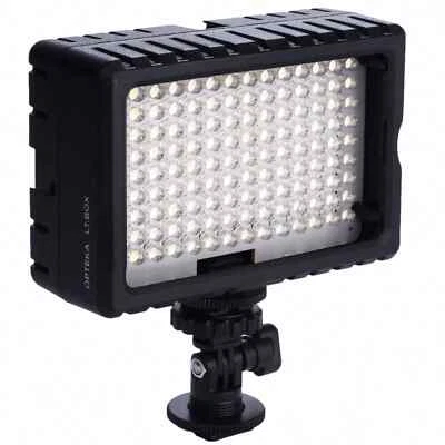 Opteka 126 LED Video Hotshoe Luz de Relleno para Canon Nikon Sony Olympus Pentax Foto 1 de 4