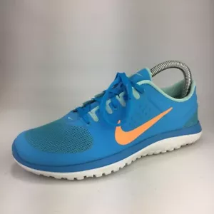 Nike Fitsole Lite Run Mujer Zapatos para Correr Azul Naranja Con Cordones 616684-402 6.5 - Imagen 1 de 10