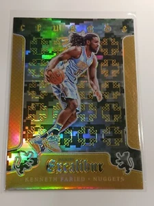 2015-16 Panini Excalibur Kenneth Faried Crusade Camo #98 Nuggets Manimal! - Picture 1 of 2
