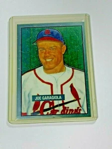 2001 BOWMAN CHROME REPRINT 16 OF 25 JOE GARAGIOLA NO.122   MINT FROM PACK - Picture 1 of 2