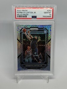2022-23 Panini Prizm Kenneth Lofton Jr. Mojo /25 PSA 10 #253 RC Grizzlies
