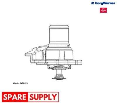 THERMOSTAT, COOLANT FOR IVECO FIAT BORGWARNER (WAHLER) 3171.82D - Image 1 of 4