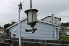 Small Propane Lantern With Swivelling Head Lot#746