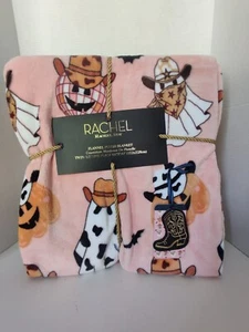 Rachel Roy Rosa Viral Halloween Vaquero Occidental Disco Calabaza Fantasma Manta Doble - Imagen 1 de 1