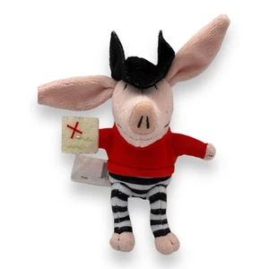 Olivia The Pirate Plush 7” Tall Stuffed Animal Pig Toy Lovey Cuddly - Picture 1 of 4