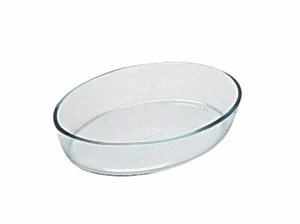 Auflaufform Glasbräter Ofenform Tiramisu Lasagne Form Kuchenform Oval 30 x 21 cm - Bild 1 von 1