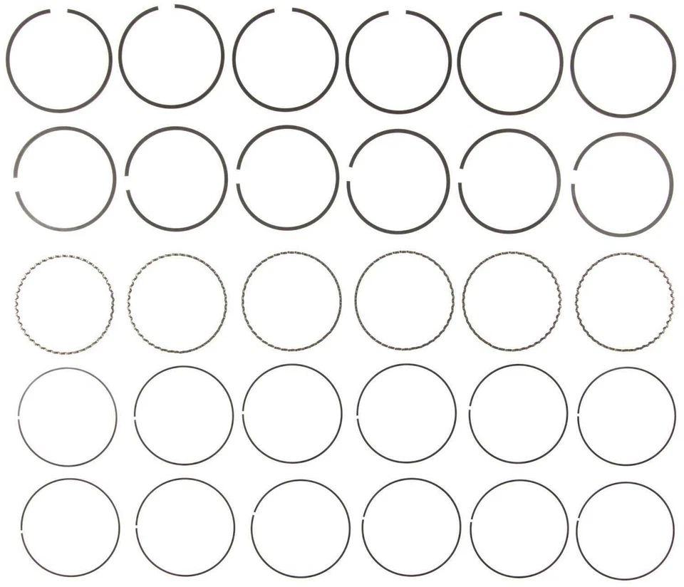 Комплект поршневых колец двигателя подходит для Pontiac Grand Prix Firebird 1991-1996 годов выпуска MAHLE ORIGININA - Изображение 1 из 1