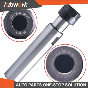 Labwork 2 pcs C1 ER16 100L Collet Chuck 1" Straight Shank Tool Holder For CNC - Picture 1 of 15