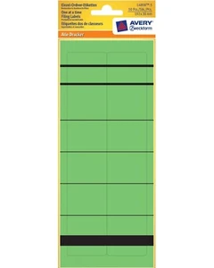 Avery 10x Ordner-Etiketten Étroit Pantalon Court A4 Dos de Classeur - Afbeelding 1 van 8