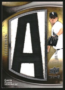 2009 Upper Deck Icons Lettermen #GF Gavin Floyd/450