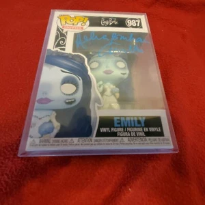 Helena Bonham Carter Hand Signed Autograph Funko POP 987 Corpse Bride Beckett - Picture 1 of 6
