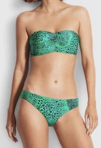 Seafolly green leopard bikini - BNWT - Picture 1 of 4