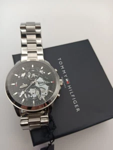 Tommy Hilfiger Multi Zifferblatt Quarz Uhr für Herren mit Silbernes Edelstahl - Bild 1 von 3