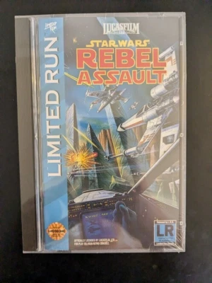 Star Wars Rebel Assault Sega CD 1993 Limited Run - Sealed - Image 1 of 2