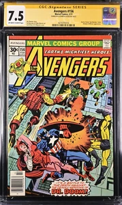 AVENGERS #156 - 2/77 - CGC SIGNATURE SERIES - SIGND ELIZABETH OLSEN - CGC 7.5 - Picture 1 of 2