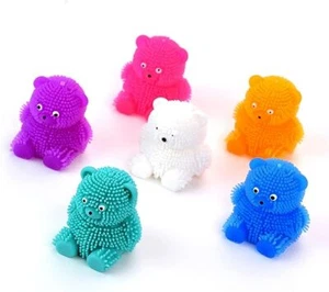 Mini Bears Paffers Figuren 1,75 Zoll Quetschspielzeug für Party Gefälligkeiten Goody Bags - Bild 1 von 7