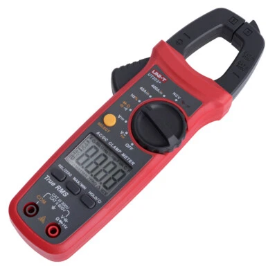 UT203+ Uni-T Zangenmultimeter True RMS 400A 600V AC/DC LCD Frequenz Ohm - Bild 1 von 4