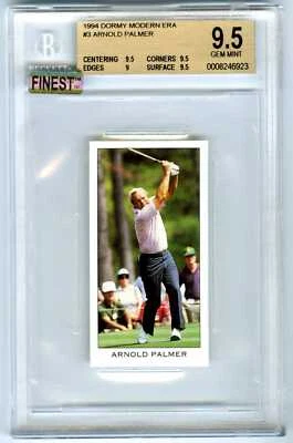 ARNOLD PALMER~VERY RARE 1994 DORMY MODERN ERA GOLF BGS-9.5 GEM-MT ENGLAND CARD#3 - Image 1 of 2