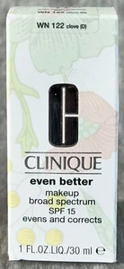 Clavo Clinique Even Better Maquillaje Amplio Espectro FPS 15 WN122 1oz. - NUEVO - Imagen 1 de 6