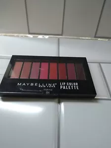 Paleta de colores de labios Maybelline New York, 8 tonos con cepillo de labios - 01 - Imagen 1 de 3