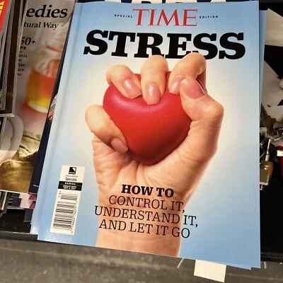"STRESS"  CONTROL,  UNDERSTAND & LET IT GO! Time Magazine SPECIAL EDITION T-180 - Image 1 of 3