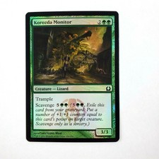 Korozda Monitor x1 LP Foil Return to Ravnica MTG Magic the Gathering Green