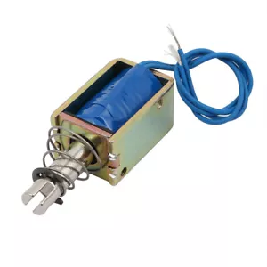 C.C. 24V 400mA 10mm 25N Tipo Push-Pull Solenoide C.C. Imán Electroimán JF-1039 - Imagen 1 de 3