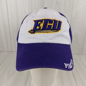 Cappello berretto East Carolina University Pirates viola bianco baseball cinturino regolabile - Foto 1 di 7