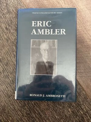 Eric Ambler: Twayne's English Authors by Ronald J. A (Hardcover, 1994) Ex Lib - Image 1 of 4