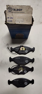 pastigie freno ant. Talbot SOLARA - Immagine 1 di 2