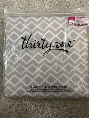 Thirty-One Wall Together Pinboard, Taupe Dancing Diamond NEW - Image 1 of 2