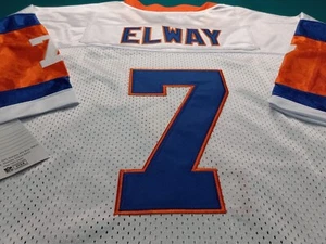 JOHN ELWAY CUSTOM **XL* 60'S/70'S THROWBACK JERSEY, SEWN QUALITY! - Picture 1 of 4