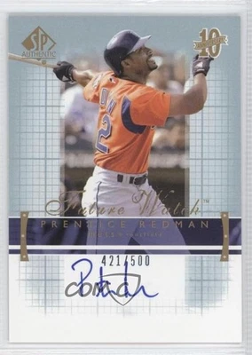 2003 SP Authentic Future Watch /500 Prentice Redman #188 Rookie Auto RC - Image 1 of 2