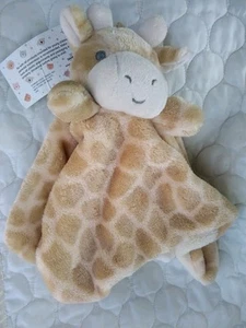 Oobles Security Blanket Giraffe Cow Snuggle Blankie Infant Boy Girl Lovey NEW - Picture 1 of 5