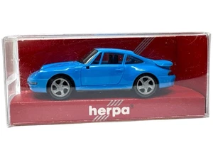 HERPA Porsche 911 TURBO 021890 - 1:87 H0 Modellauto in Ovp - INKgrafiX TOYS A332 - Picture 1 of 13