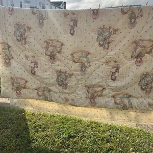 Edredón de muñeca antigua JC Penney decoración perfecta para habitación de muñecas - Imagen 1 de 11