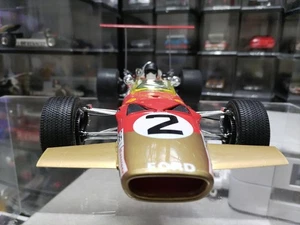 Tamiya 1/12 Gold Leaf. Lotus 49B J Lint Specification Plastic Model - Picture 1 of 6