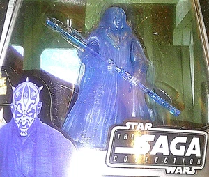 STAR WARS action figures DARTH MAUL 2006 Hologram holographic Saga 38 complete - Picture 1 of 3
