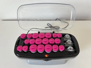CONAIR Xtreme Velvet Hot Rollers Instant Heat Multiple Sizes - Picture 1 of 4