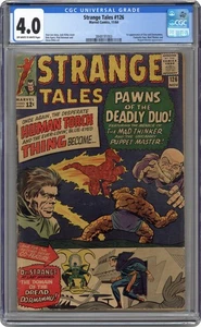 Strange Tales #126 CGC 4.0 1964 3848191003 1st app. Dormammu, Clea - Picture 1 of 2