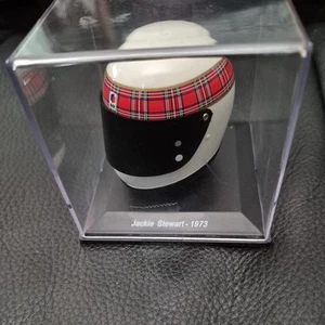 JACKIE STEWART 1973 TYRRELL FORMULA 1 MINI HELMET (SCALE 1:5) BRAND NEW - Picture 1 of 4