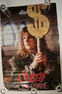 Ozzy Osbourne Poster (PSTR-Y26/JSF6) 1988 Monowise Cash Scepter Winterland - Picture 1 of 13