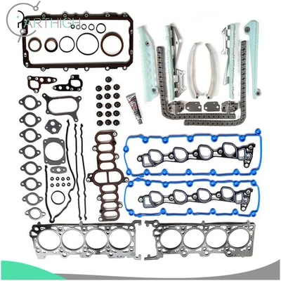 Juego completo de juntas para Ford Expedition 1997 1998 1999 kit de cadena de distribución 4,6 L Foto 1 de 4