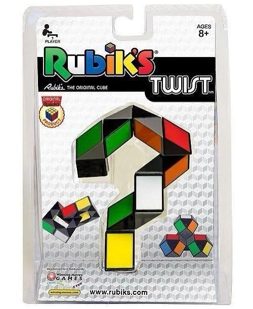 RUBIK'S Rubik’s Cube Twist Original formveränderndes Puzzle Spielzeug von Rubik’s Alter 8+