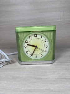 Vintage Westclox Big Ben Twilight Green Lime Art Deco Style Alarm Clock 43003BJ - Picture 1 of 10