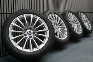 4 ORIGINAL WINTERRÄDER WINTERREIFEN 245/45 R18 BMW 5er G30 G31 6861224 7mm 2021 - Bild 1 von 15