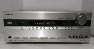 Receptor AV de cine en casa Onkyo TX-SR605 7,1 canales HDMI sin control remoto - probado/funciona - Imagen 1 de 12