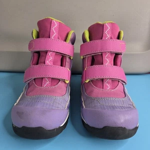 Bota Impermeable See Kai Run Atlas II Niñas Talla 1 Rosa/Púrpura Aislada Invierno - Imagen 1 de 16