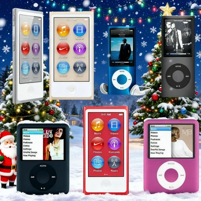 New Apple iPod Nano 3rd 4th 5th 7th 4GB 8GB 16GB MP3 Player Walkman New Battery - Image 1 of 4