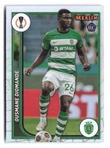 2023-24 Merlin UEFA Club Competitions #114 Ousmane Diomande Refractor - Picture 1 of 2